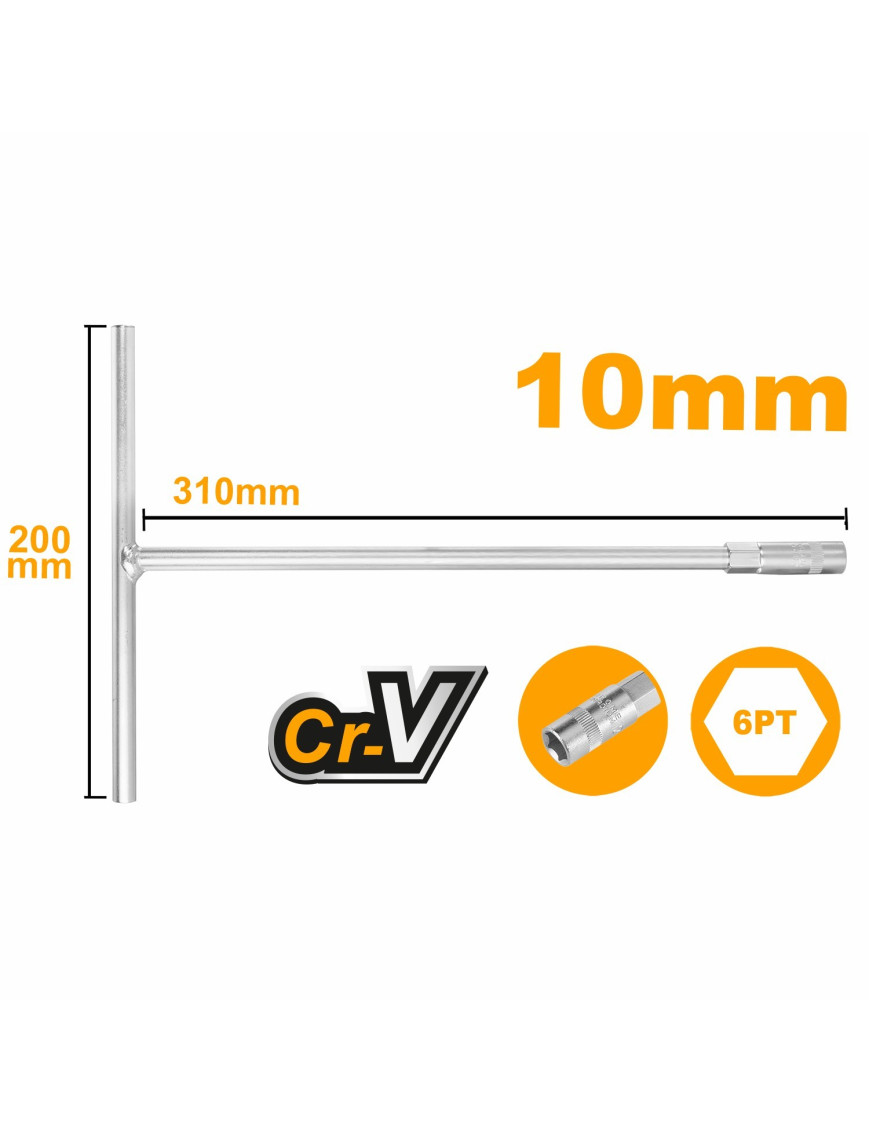 Ключ T 10мм INGCO HTSW1008