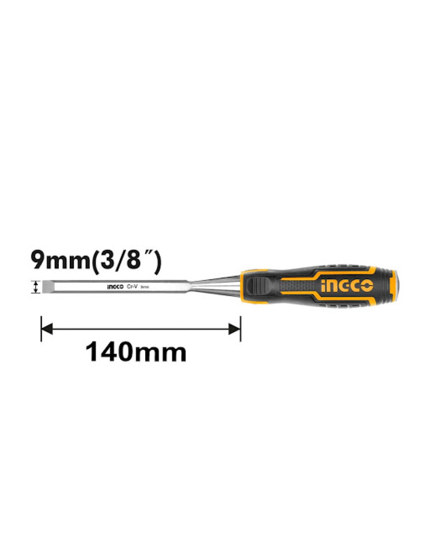 Стамеска 9мм INGCO HWC0809