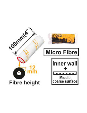 Насадка для валика 100мм 4" INGCO HRC3610012