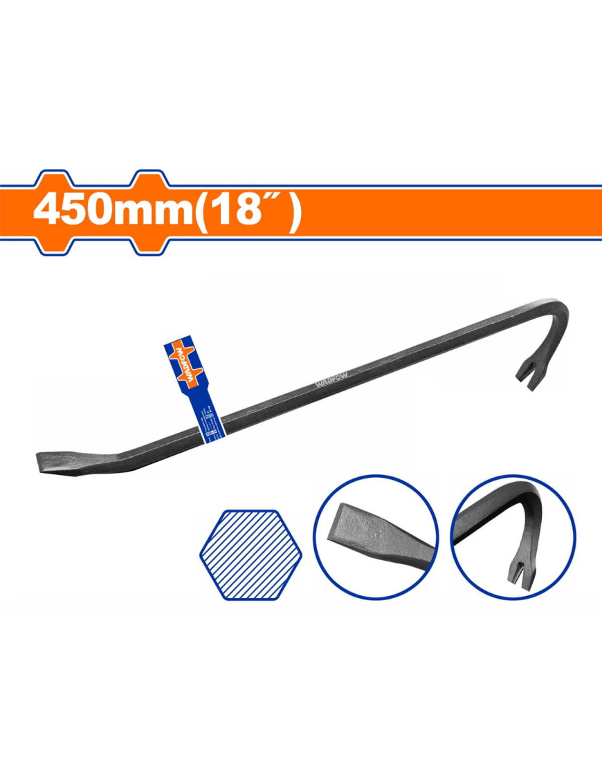 Гвоздодер 450мм WADFOW WQB1345