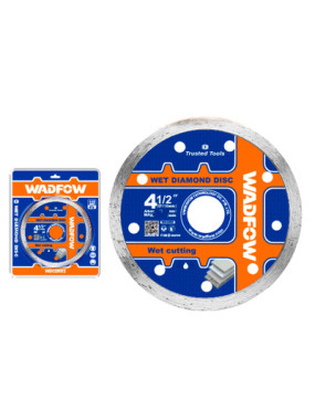 Алмазный отрезной диск универсальный 115*22.2мм WADFOW WDC4K02