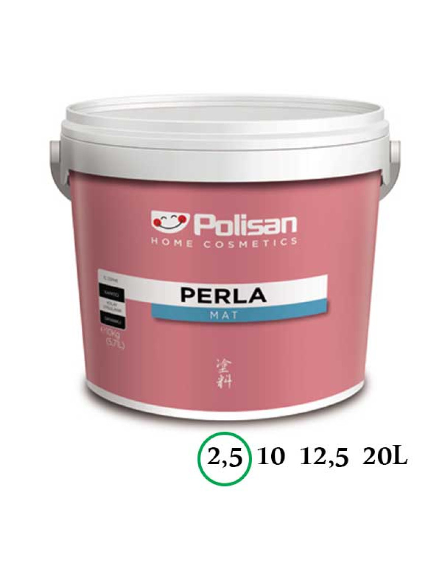 Polisan Perla Mat Эмульсионная краска, 2.5л