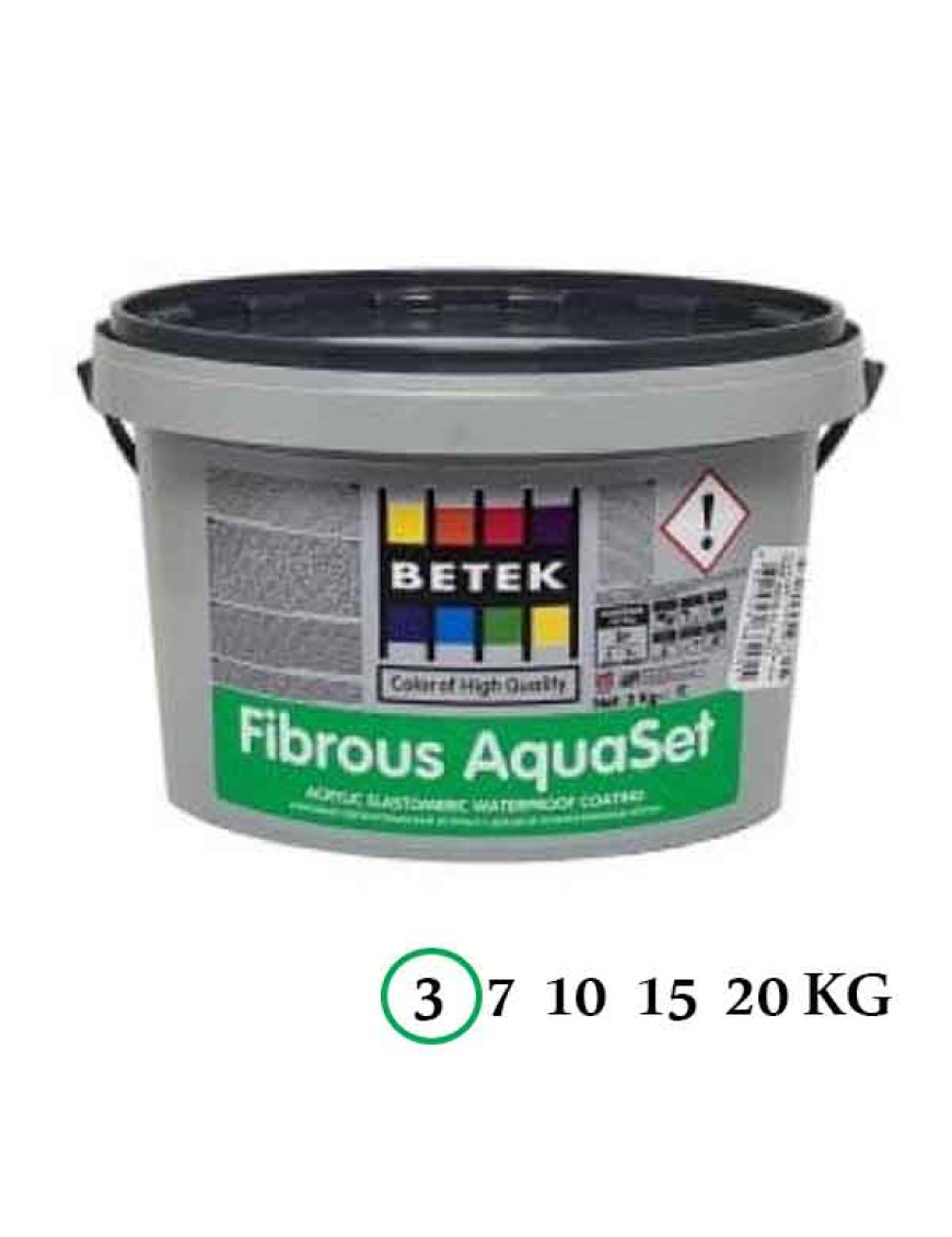 BETEK Fibrous Aquaset Гидроизоляционный материал, 3кг