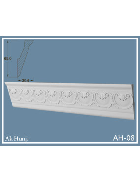 Потолочный плинтус Ak-hünji AH-08