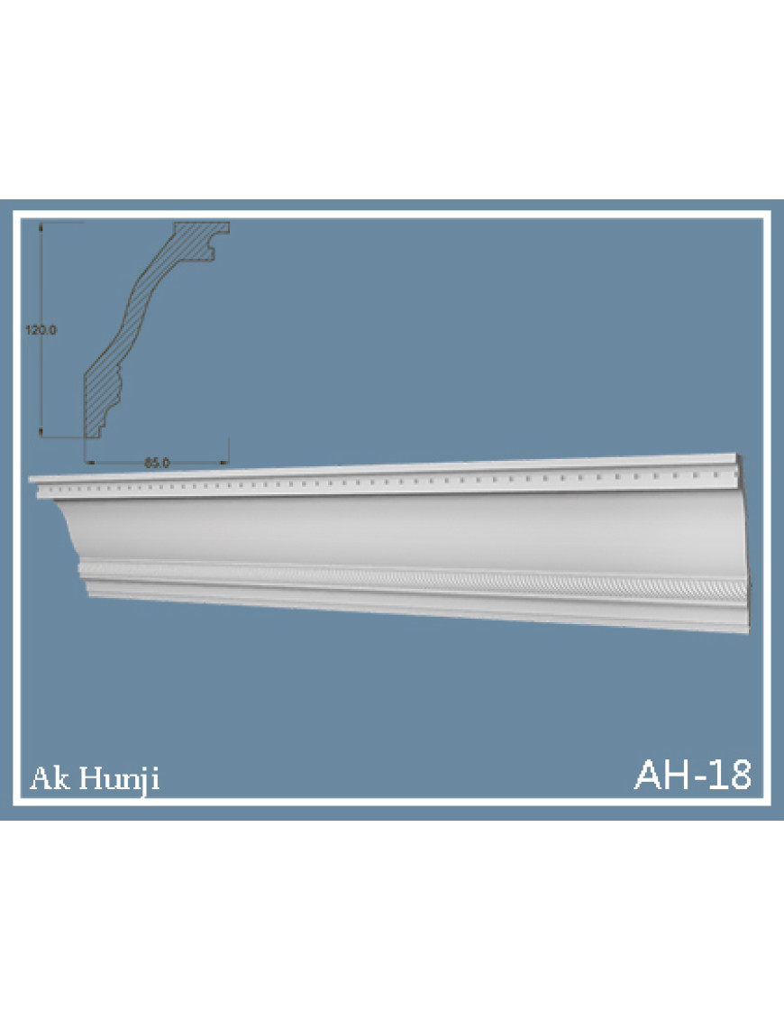 Потолочный плинтус Ak-hünji AH-18