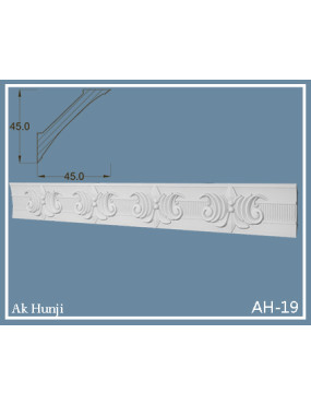 Потолочный плинтус Ak-hünji AH-19