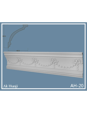 Потолочный плинтус Ak-hünji AH-20