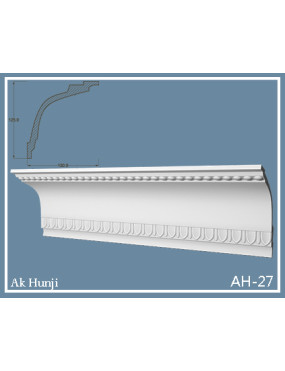 Потолочный плинтус Ak-hünji AH-27
