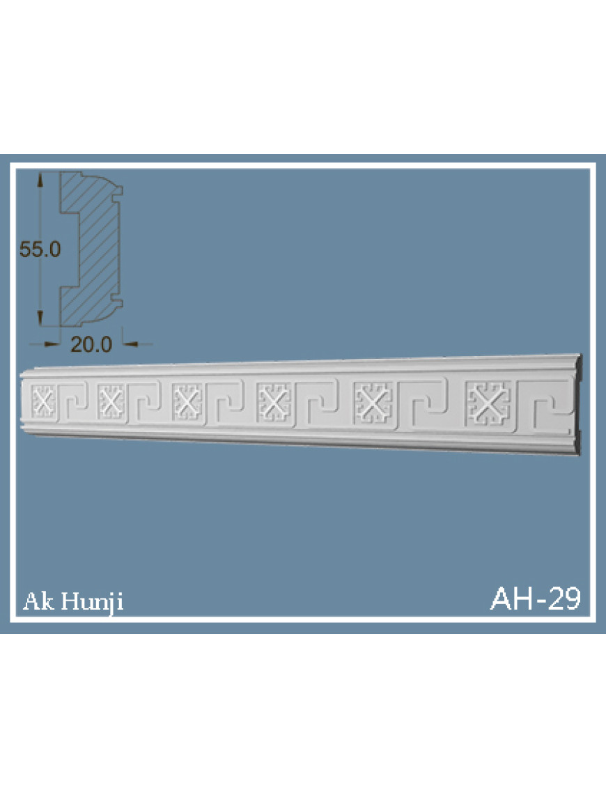 Потолочный плинтус Ak-hünji AH-29
