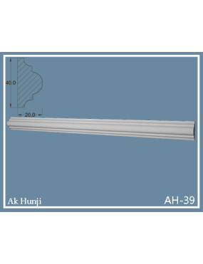 Потолочный плинтус Ak-hünji AH-39