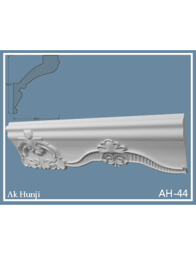 Потолочный плинтус Ak-hünji AH-44