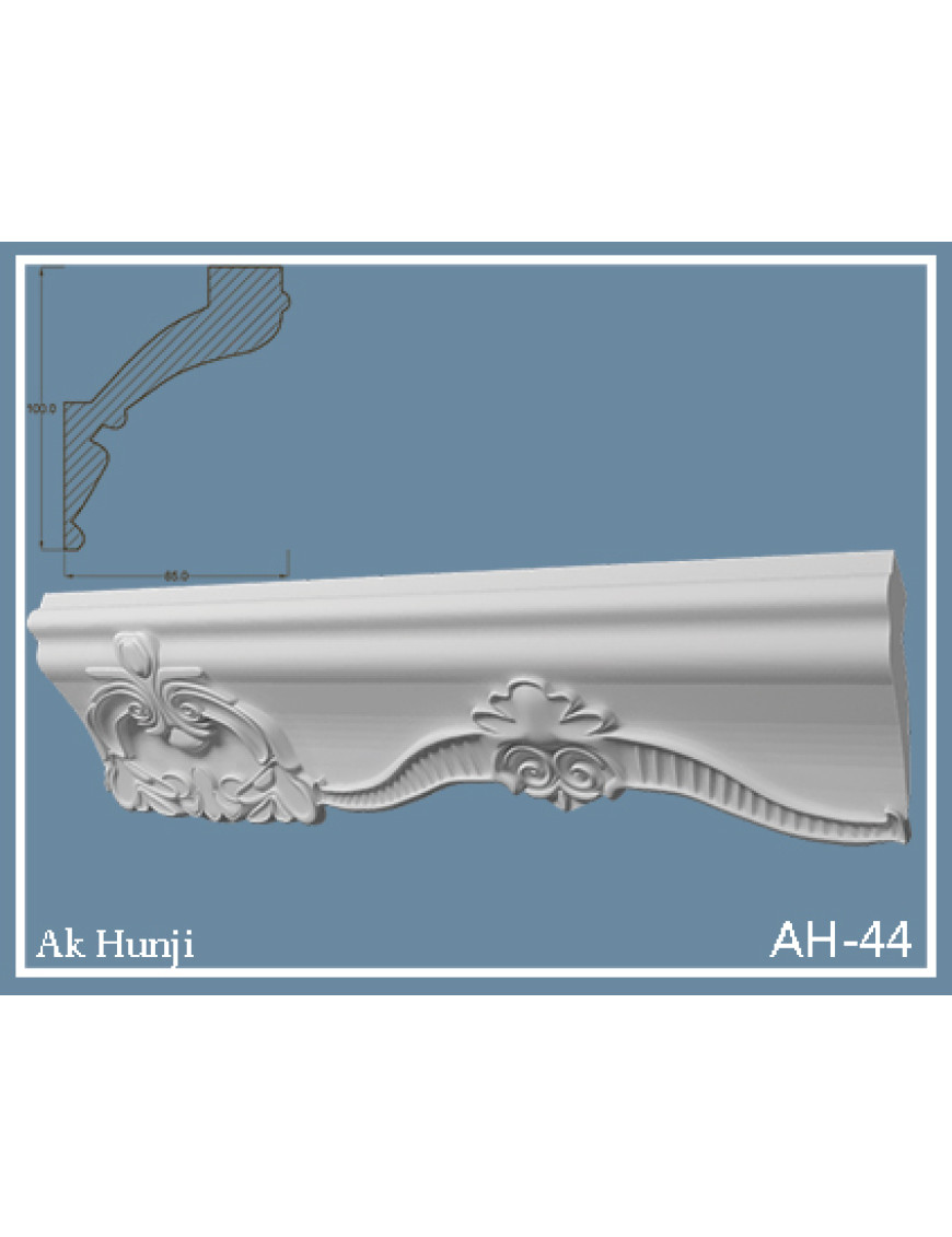 Потолочный плинтус Ak-hünji AH-44