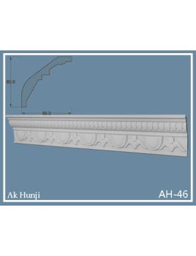 Потолочный плинтус Ak-hünji AH-46