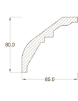 Потолочный плинтус Ak-hünji AH-46