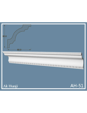 Потолочный плинтус Ak-hünji AH-51