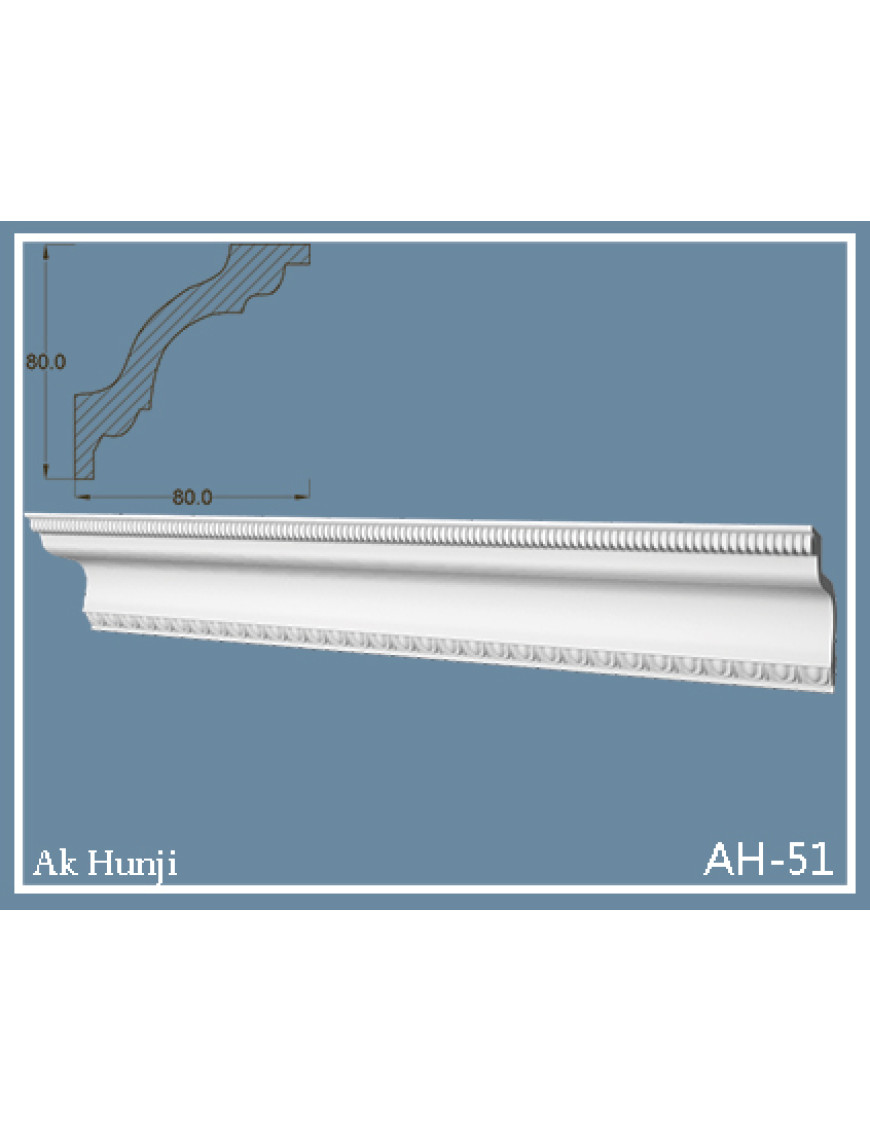 Потолочный плинтус Ak-hünji AH-51