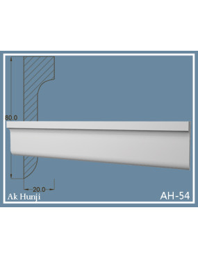 Потолочный плинтус Ak-hünji AH-54