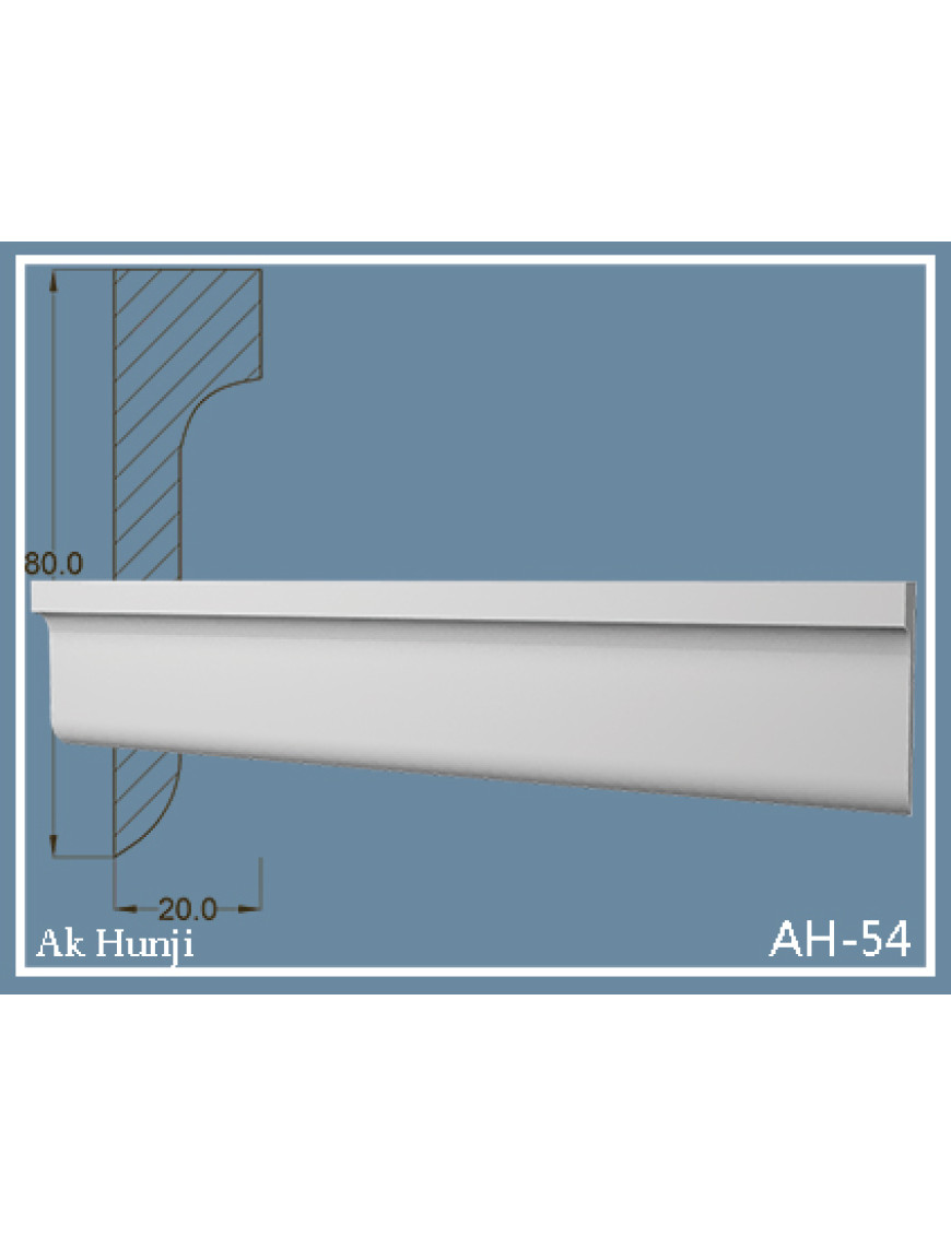 Потолочный плинтус Ak-hünji AH-54