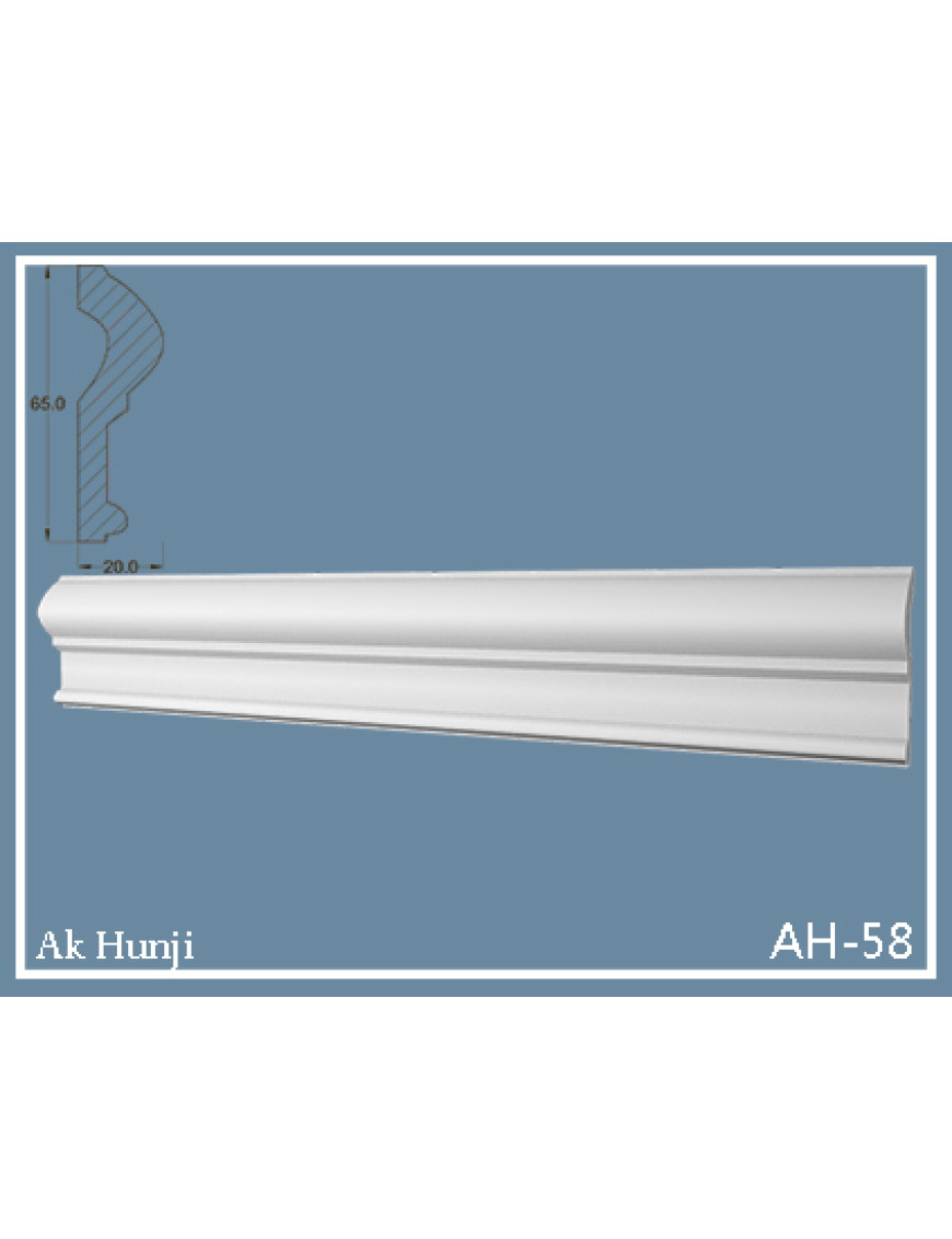 Потолочный плинтус Ak-hünji AH-58