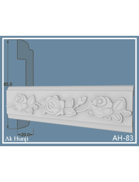 Потолочный плинтус Ak-hünji AH-83