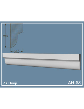 Потолочный плинтус Ak-hünji AH-88