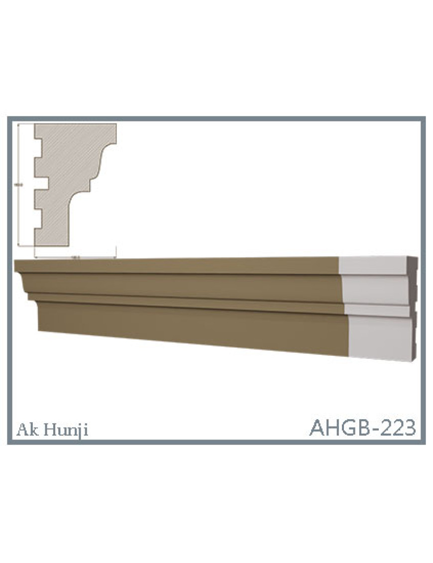 Молдинг настенный и потолочный  "Ak-Hünji" AHGB-223