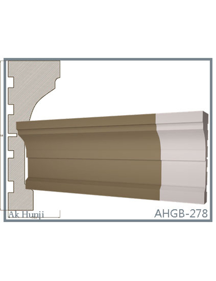 Молдинг настенный и потолочный  "Ak-Hünji" AHGB-278