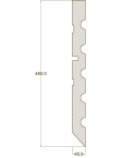 Молдинг настенный и потолочный  "Ak-Hünji" AHGB-386