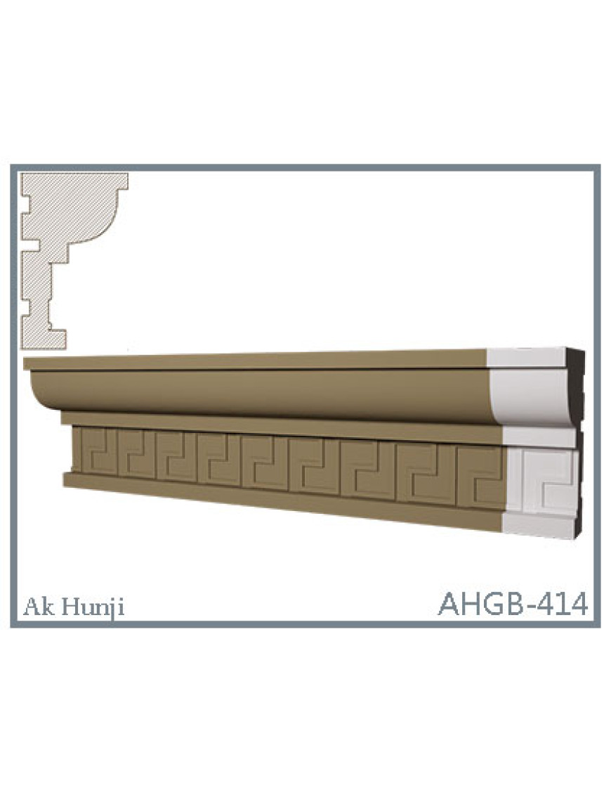 Молдинг настенный и потолочный  "Ak-Hünji" AHGB-414