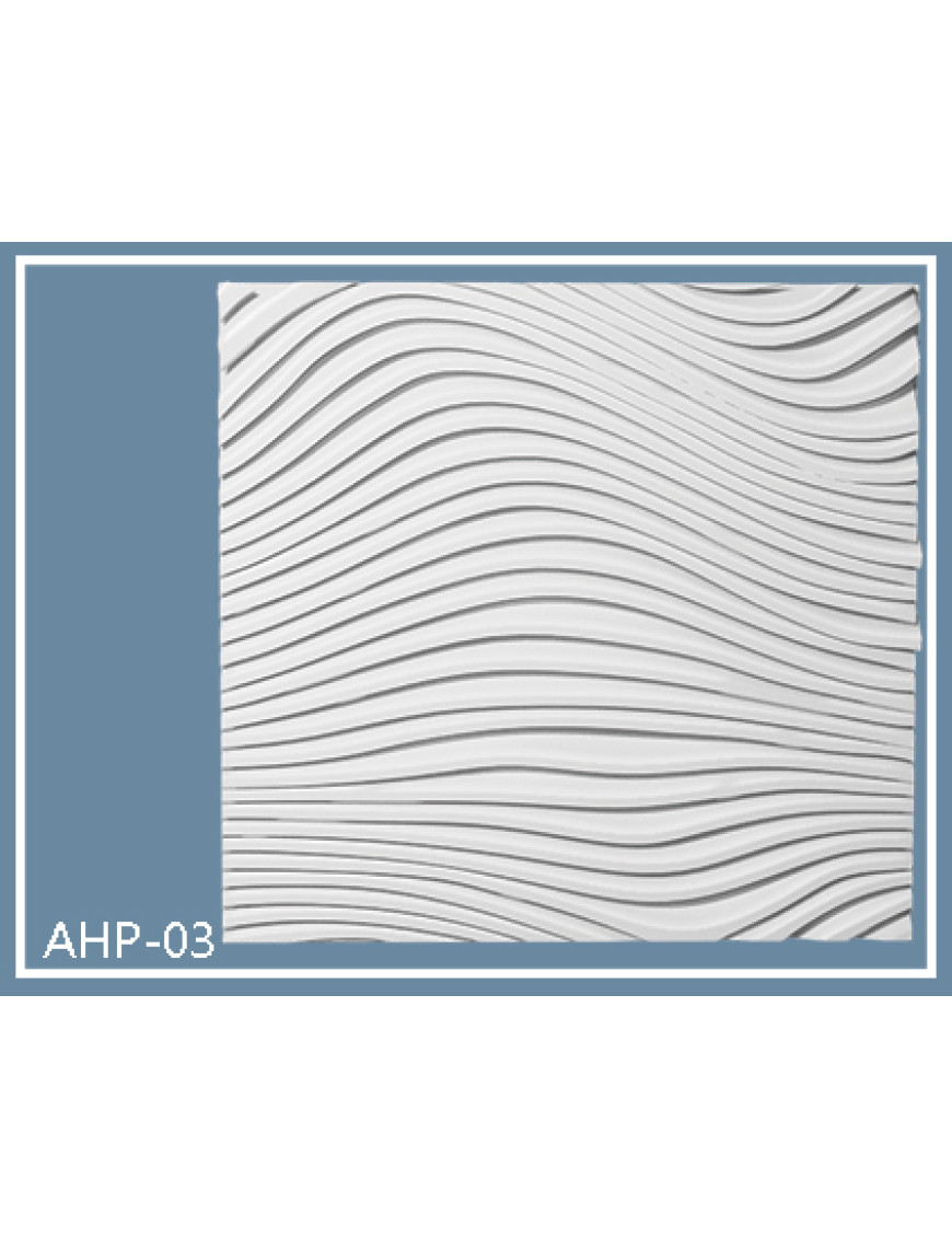 Потолочная и настенная плита "Ak hünji" AHP-03