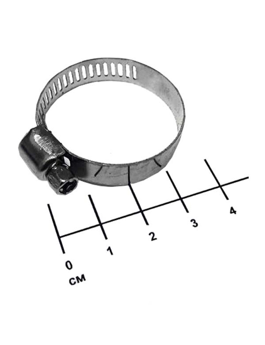 Хомут металлический, 18x32мм