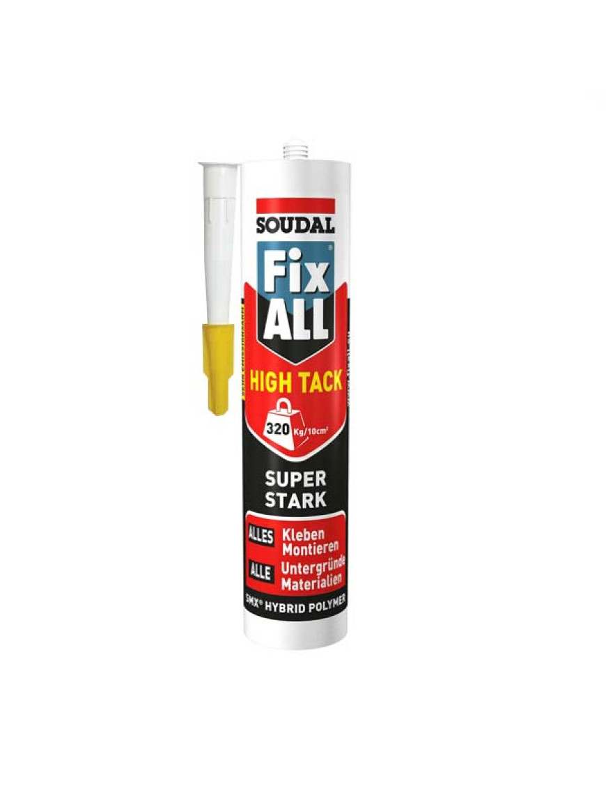 Силикон Soudal Fix All, 320гр, белый